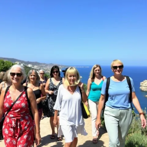 Séjour accompagné entre copines copines de voyage grèce femmes